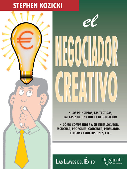 Title details for El negociador creativo by Stephen Kozicki - Available